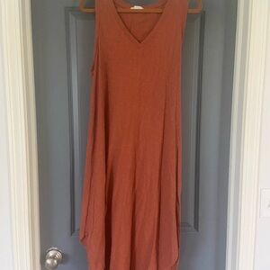 Z Supply Terracotta Knit Dress